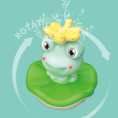 🐊🐸 Elektrisch badspeeltje in de vorm van een krokodil en een kikker, met waterspuitfunctie💦