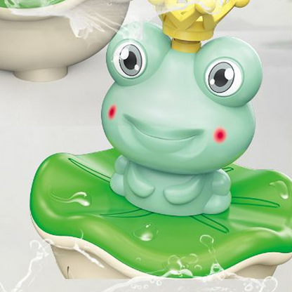 🐊🐸 Elektrisch badspeeltje in de vorm van een krokodil en een kikker, met waterspuitfunctie💦