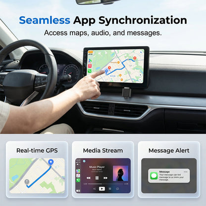 🚗 2-in-1 draadloze iOS- en Android Auto-adapter | Direct verbinding • Betrouwbaar