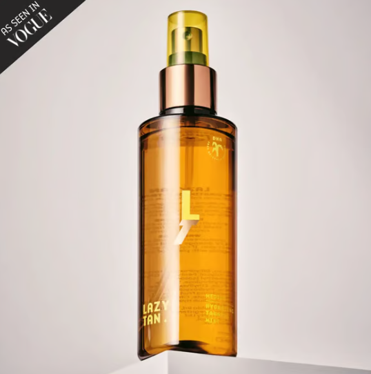 Zelfbruiningsspray met kersengeur – bronskleurige teint, verzorgend en hydraterend – voor een natuurlijke bruine teint zonder strepen🍒🌞