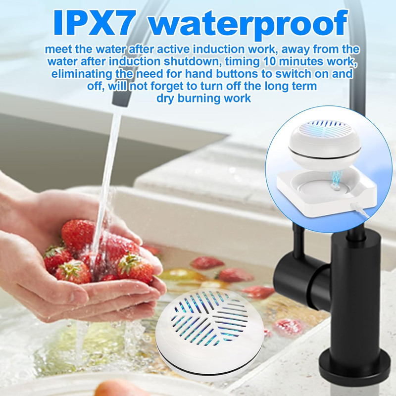 Waterdichte wasmachine voor groenten en fruit