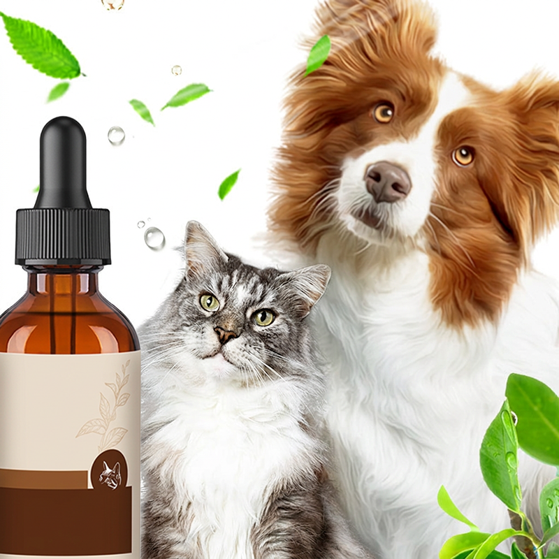 🐱🐶Tea Tree-oorreiniger voor katten en honden | Zacht • Effectief • Verlicht jeuk
