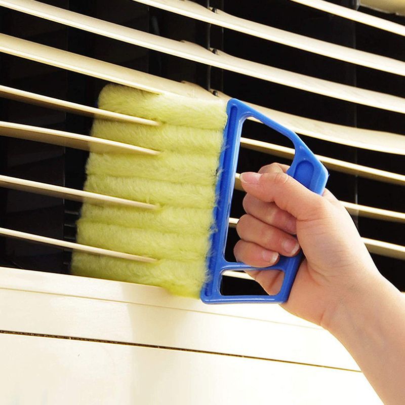 💥🌿🏠50% KORTING! Verstelbare jaloezieënreiniger, past op alle lamellen, geschikt voor verticale/horizontale jaloezieën, ventilatie en vensterbanken🛡️✅
