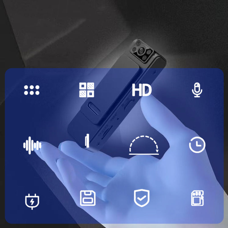 📷 HD 1080P Draagbare Mini-sportcamera | Waterdicht • Klein & krachtig