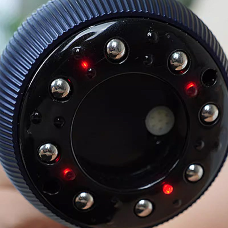 Set met elektrische cupping-massageapparaat en meridiaanborstels