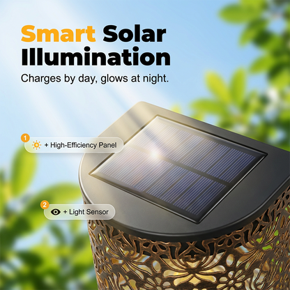 🔥 Hot sale 30% OFF🔥Solar Powered Hollow-Out Wall Light