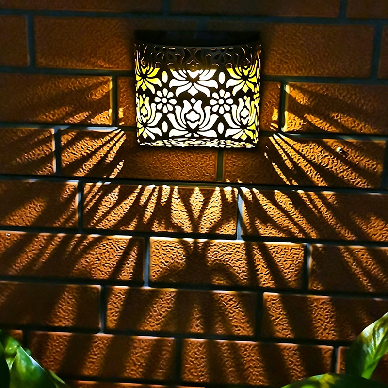 🔥 Hot sale 30% OFF🔥Solar Powered Hollow-Out Wall Light