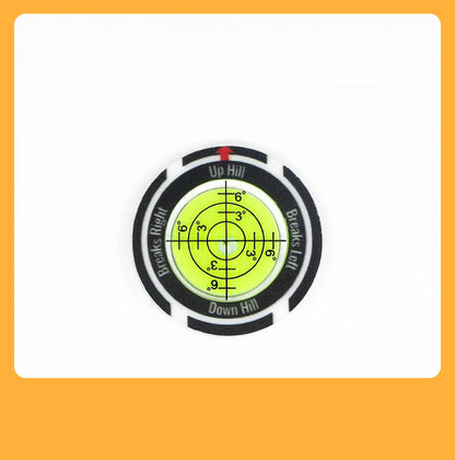 ⛳ Precision Golf Green Reading Level & Ball Marker | 2-in-1 • Verbeter je putt