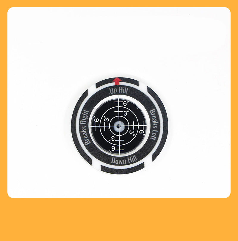 ⛳ Precision Golf Green Reading Level & Ball Marker | 2-in-1 • Verbeter je putt