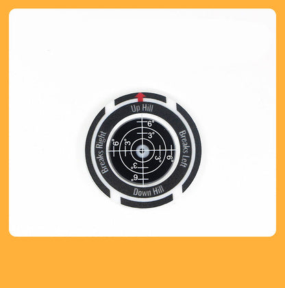 ⛳ Precision Golf Green Reading Level & Ball Marker | 2-in-1 • Verbeter je putt