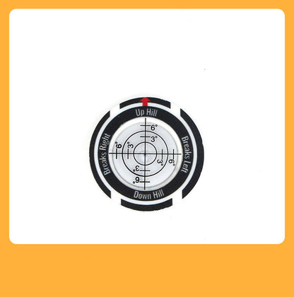 ⛳ Precision Golf Green Reading Level & Ball Marker | 2-in-1 • Verbeter je putt