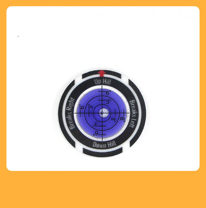 ⛳ Precision Golf Green Reading Level & Ball Marker | 2-in-1 • Verbeter je putt