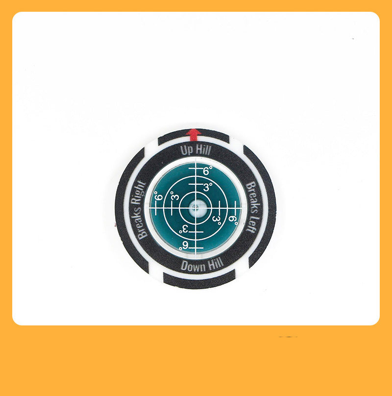 ⛳ Precision Golf Green Reading Level & Ball Marker | 2-in-1 • Verbeter je putt