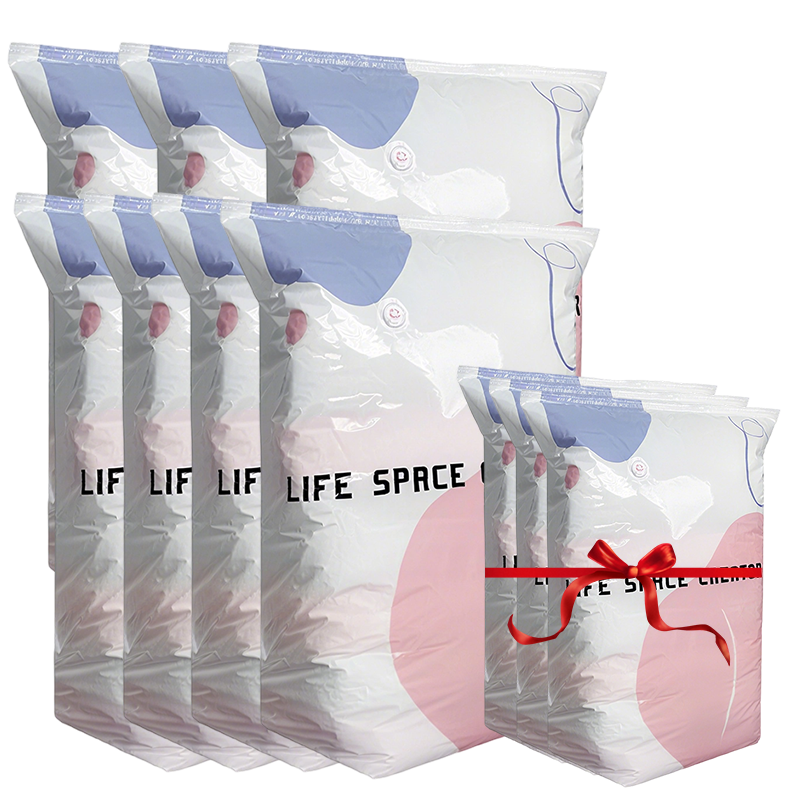 🔥50% KORTING 🎁 Koop 2 Krijg 1 Gratis! 🏆Pompvrije vacuümzakken, bespaar 80% ruimte, stof- en vochtbestendig, ideaal voor beddengoed en seizoenskleding