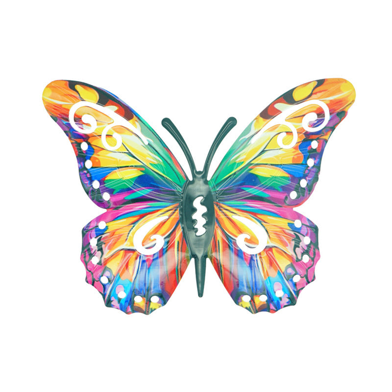 🦋 Metalen vlinder wanddecoratie voor buiten | Roestvrij • Weerbestendig