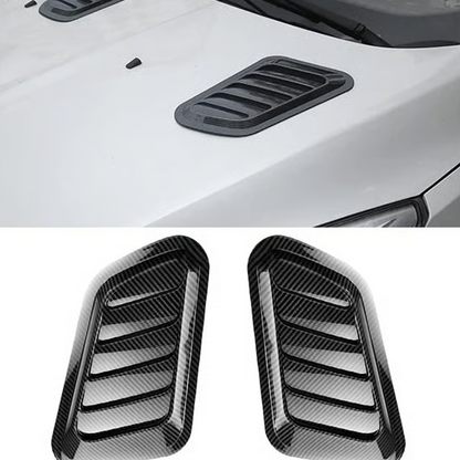 🚗 57% Korting – Universele Motorkap Ventilatie Decoratie | Sportieve Look & Directe Upgrade
