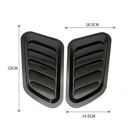 🚗 57% Korting – Universele Motorkap Ventilatie Decoratie | Sportieve Look & Directe Upgrade