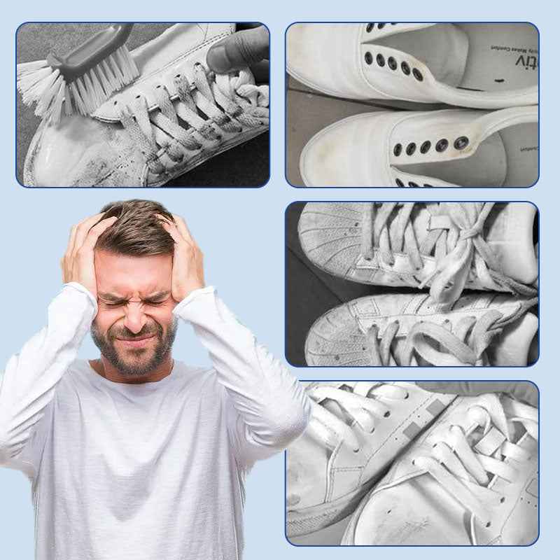 🔥Meer dan 100.000 verkochte exemplaren | Reinigingscrème voor witte schoenen✨Verbeterde versie🎉
