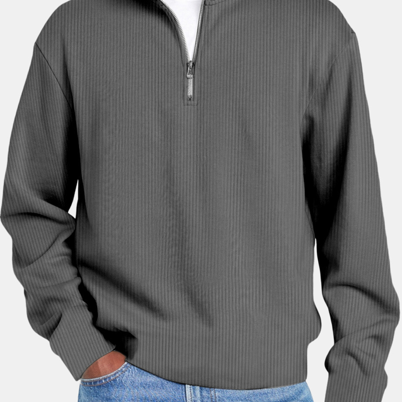 👕 Hoogwaardig sweatshirt met kwartritssluiting | Zacht & comfortabel • Casual