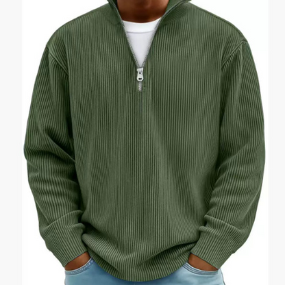 👕 Hoogwaardig sweatshirt met kwartritssluiting | Zacht & comfortabel • Casual