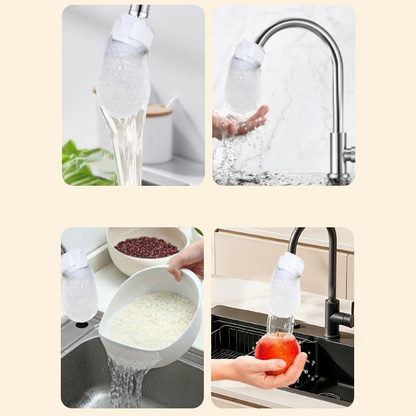 💧Spatwerend filter voor de keukenkraan | Vermindert roest en deeltjes • Eenvoudig te installeren