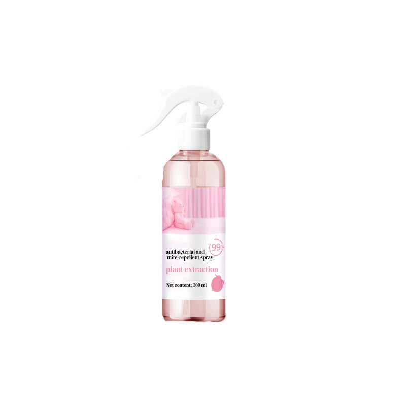 Antibacteriële en anti-mijtspray op basis van plantenextracten