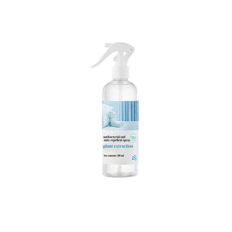 Antibacteriële en anti-mijtspray op basis van plantenextracten