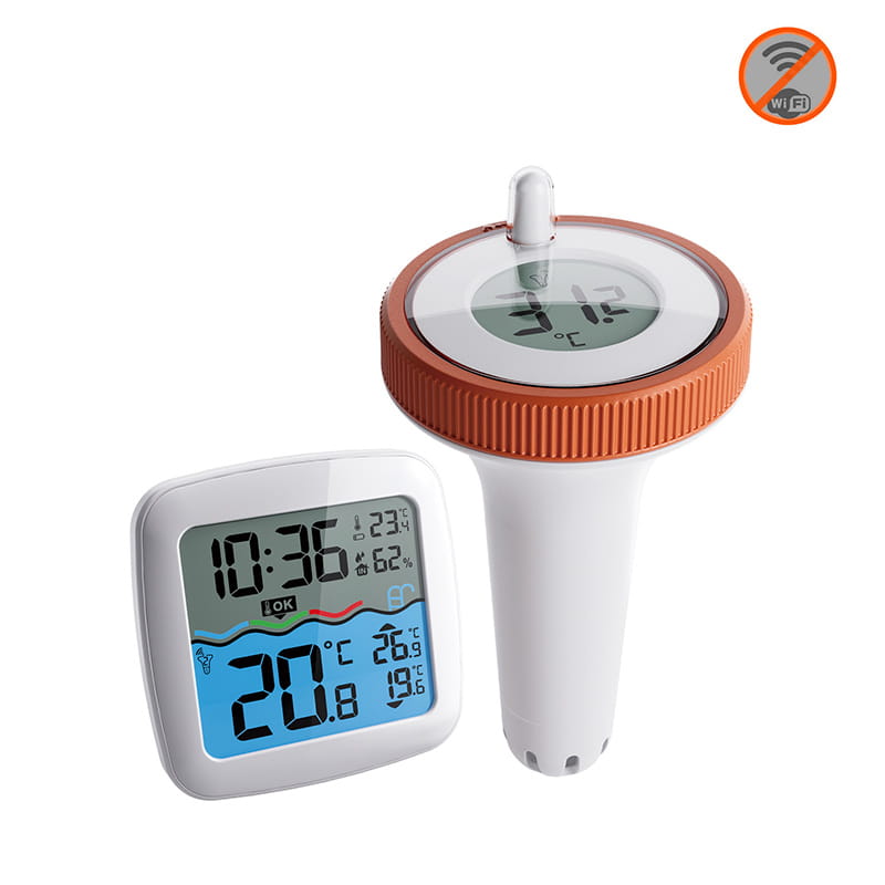 🌡️ Digital Wireless Pool Thermometer – Floating | Easy-to-read • Waterproof • Accurate