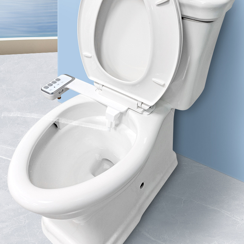🚽 Slim Bidet with Self-Cleaning & Adjustable Pressure | Easy attach • No electricity needed