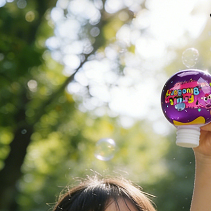 Bubbelspeelgoed voor buiten met fruitmotief