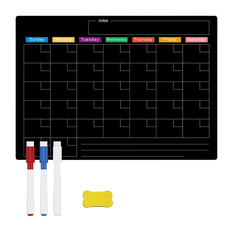 🌈Magnetische kalenderbord met uitwisbare markers