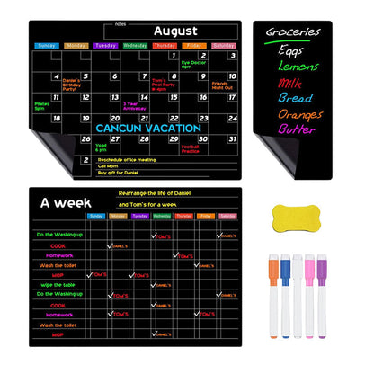 🌈Magnetische kalenderbord met uitwisbare markers