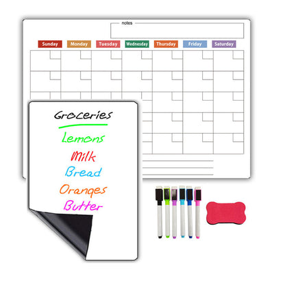 🌈Magnetische kalenderbord met uitwisbare markers