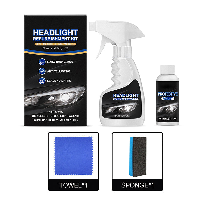 🚗 Auto koplamp herstelset | **Verwijdert doffe & gele lagen • Kristalhelder
