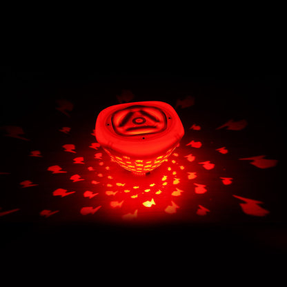 🔮 Drijvende LED-visprojector • Zwembadverlichting | **8 kleuren • 4 standen • Oplaadbaar