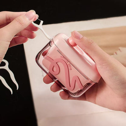 💥50% KORTING🦷 Automatische Uitklapbare Tandzijde Dispenser Navulbaar Hygiënisch