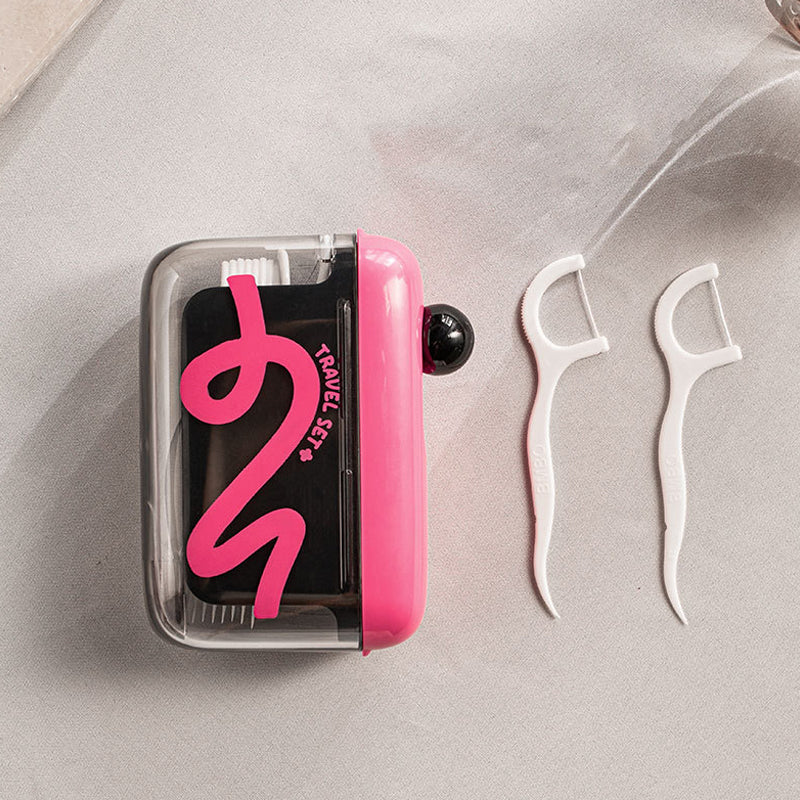 💥50% KORTING🦷 Automatische Uitklapbare Tandzijde Dispenser Navulbaar Hygiënisch