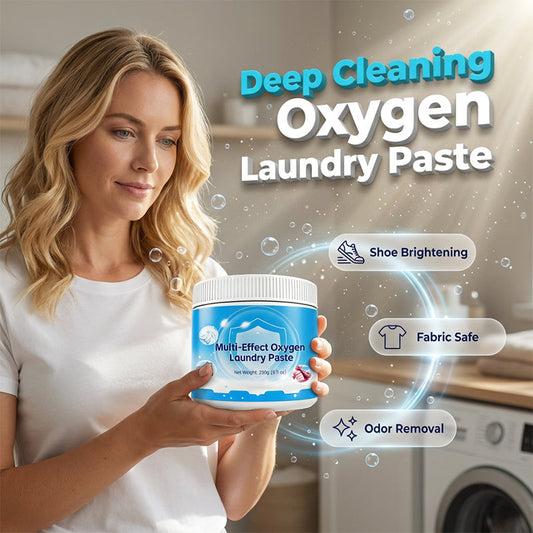 ⚡ Laat hardnekkige vlekken in 1 stap verdwijnen – Multi-Effect Oxygen Laundry Paste🌟