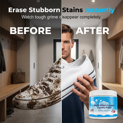 ⚡ Laat hardnekkige vlekken in 1 stap verdwijnen – Multi-Effect Oxygen Laundry Paste🌟