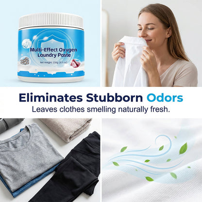 ⚡ Laat hardnekkige vlekken in 1 stap verdwijnen – Multi-Effect Oxygen Laundry Paste🌟