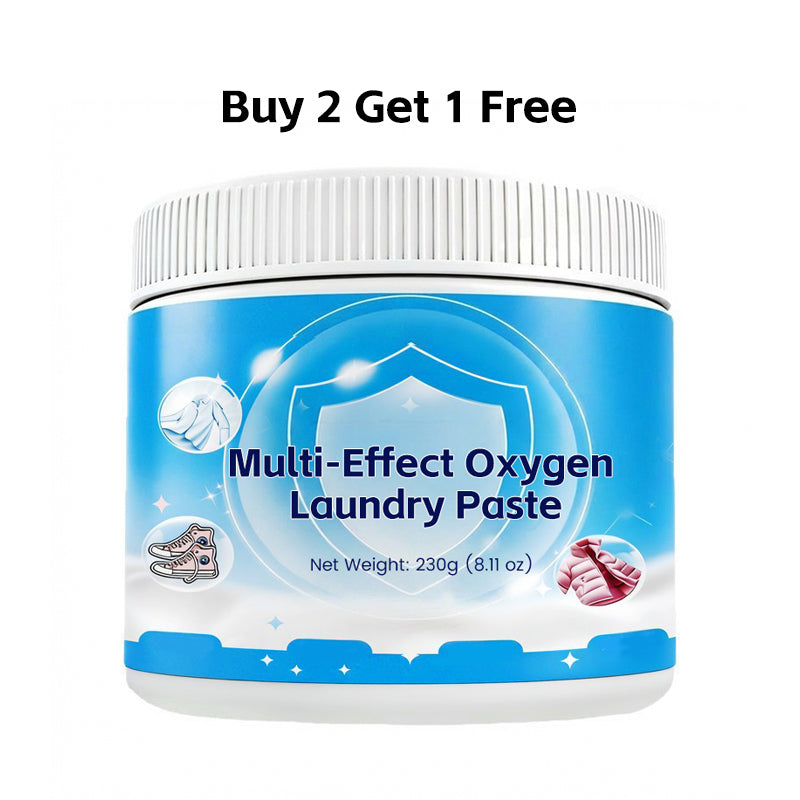 ⚡ Laat hardnekkige vlekken in 1 stap verdwijnen – Multi-Effect Oxygen Laundry Paste🌟