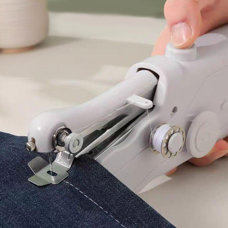 🔥50% KORTING🧵 Mini Elektrische Naaimachine | Draadloos & Lichtgewicht Complete Set voor Snelle Reparaties en DIY