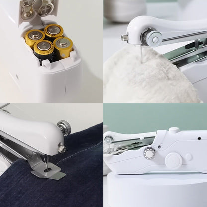 🔥50% KORTING🧵 Mini Elektrische Naaimachine | Draadloos & Lichtgewicht Complete Set voor Snelle Reparaties en DIY