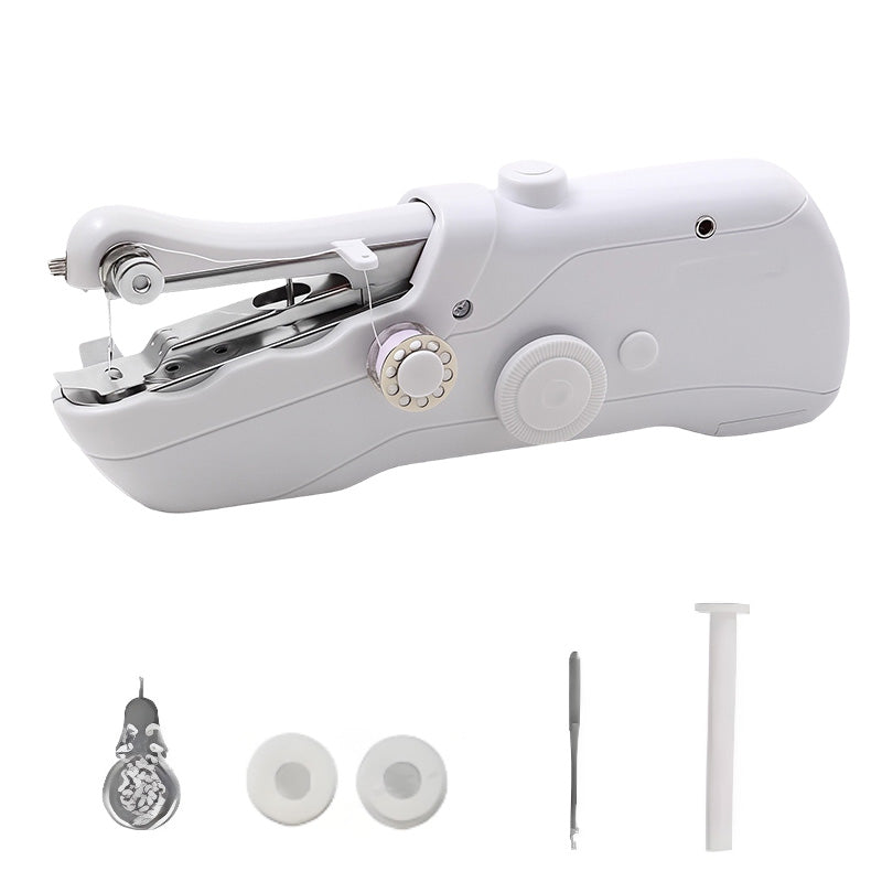 🔥50% KORTING🧵 Mini Elektrische Naaimachine | Draadloos & Lichtgewicht Complete Set voor Snelle Reparaties en DIY