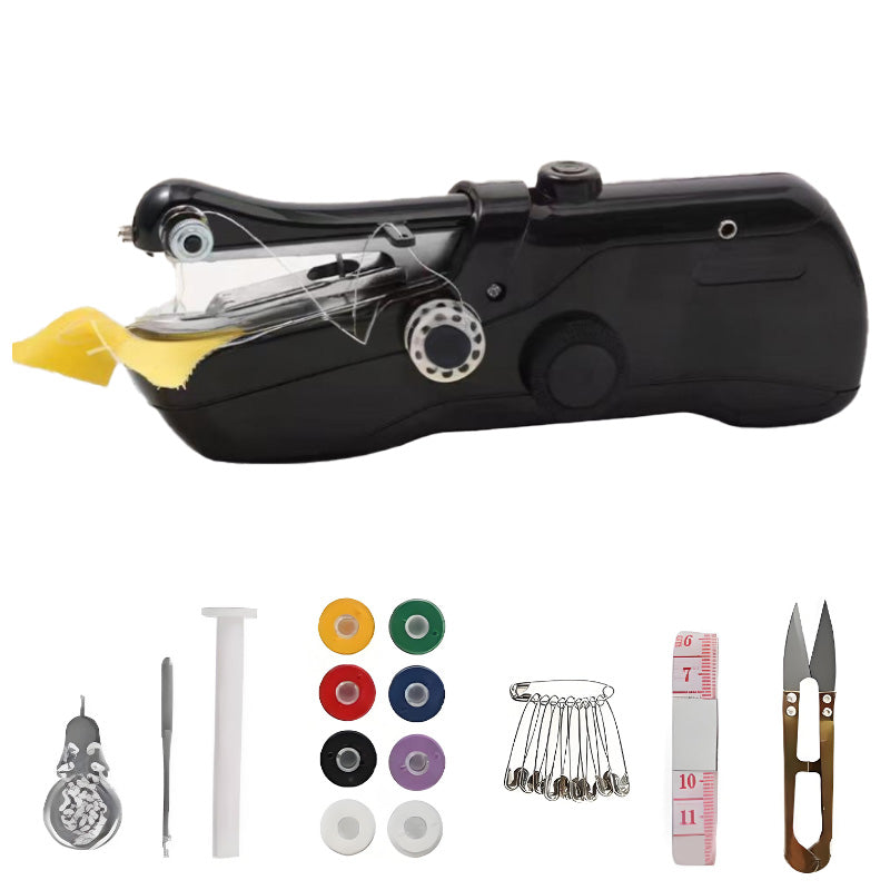 🔥50% KORTING🧵 Mini Elektrische Naaimachine | Draadloos & Lichtgewicht Complete Set voor Snelle Reparaties en DIY