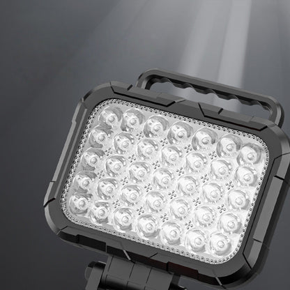 ⏳BEPERKTE TIJD: 50% KORTING!💡 Multifunctionele LED Werklamp｜Draaibare Kop 180° + Dubbele USB-Laadpoort 🔋｜🌧️ Waterdicht & Vast, Compatibel met Meeste Accu's