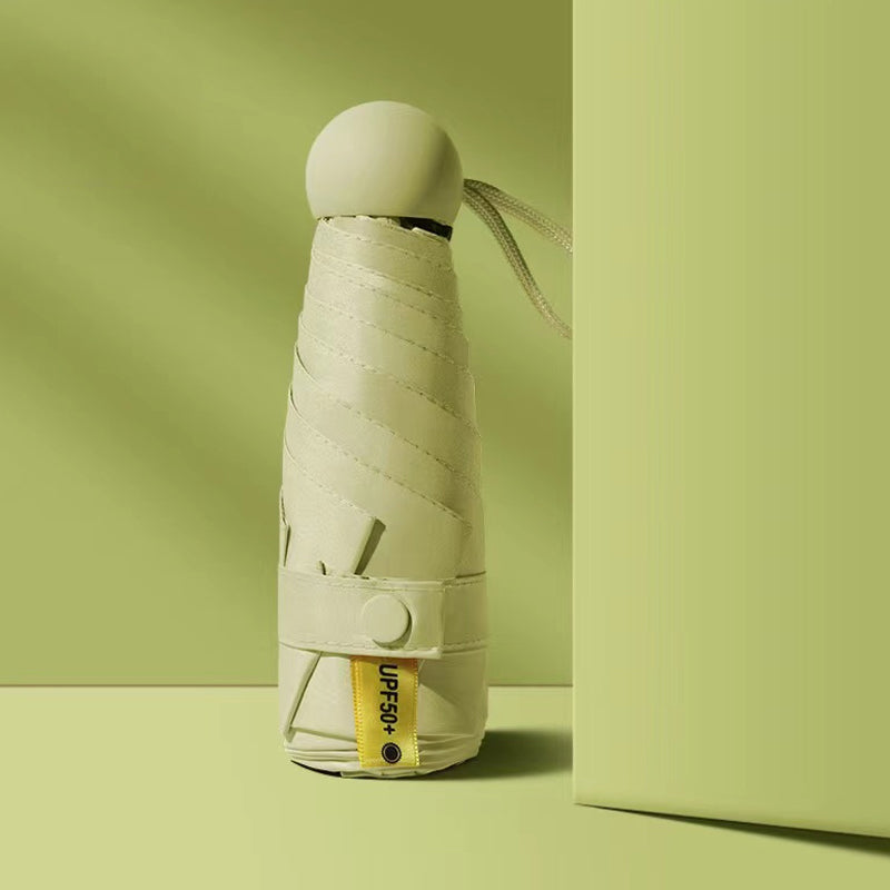 ☂️Tweedoelige draagbare capsuleparaplu