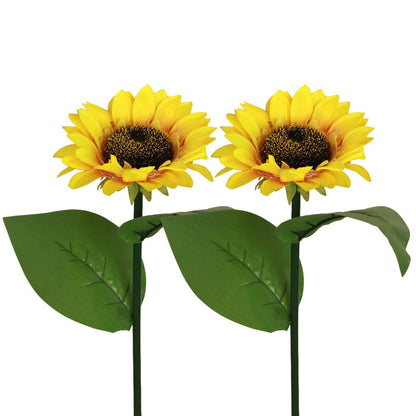 🌻50% korting 🔥 - Waterdichte zonnebloemzonne-tuinpaallampen