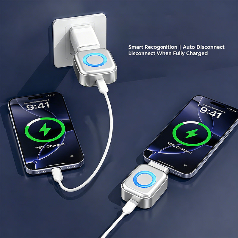 🌞 50% Korting!⚡140W Super-Sneloplader met AI Automatische Uitschakeling - USB-C PD3.1 - Intelligente Batterijbescherming - Universeel voor iPhone, MacBook & Tablets