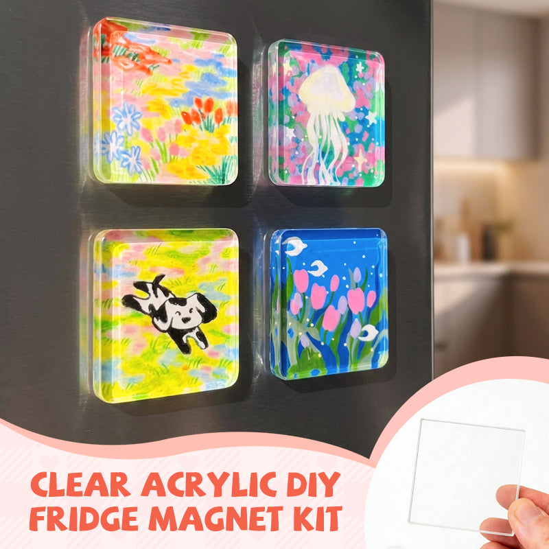 💥Populaire producten 50% KORTING❤️DIY Koelkastmagneten van Helder Acryl